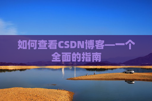 如何查看CSDN博客—一个全面的指南